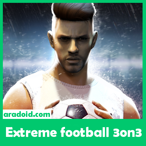 تحميل لعبة Extreme Football : 3on3 MOD – كرة القدم مصغرة