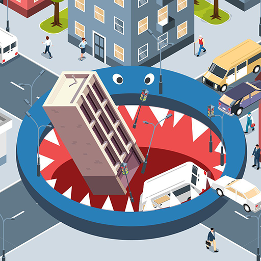 تحميل لعبة الثقب Hole.io مهكرة للاندرويد احدث اصدار 2024